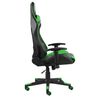 vidaXL Chaise de jeu pivotante Vert PVC