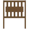 vidaXL Tête de lit Marron miel 80,5x4x100 cm Bois massif de pin