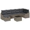vidaXL Ensemble de Canap&eacute;s avec coussin 8 pcs polyrotin