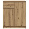 vidaXL Buffet avec tiroir ch&ecirc;ne artisanal 71x35x84 cm bois ing&eacute;nierie