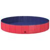 vidaXL Piscine pour enfants &Oslash;200 x 30 cm Rond pour Enfant pour Rouge