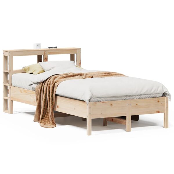 vidaXL Cadre de lit sans matelas 120x190 cm bois de pin massif