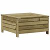 vidaXL Salon de jardin 8 pcs avec coussins bois de pin impr&eacute;gn&eacute;