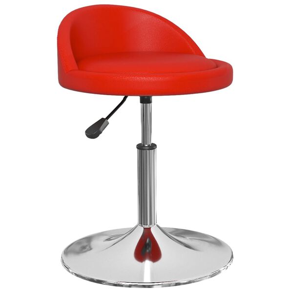 vidaXL Tabouret de bar Rouge Similicuir