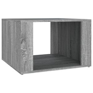 vidaXL Table de chevet Sonoma gris 57x55x36 cm Bois d'ing&eacute;nierie