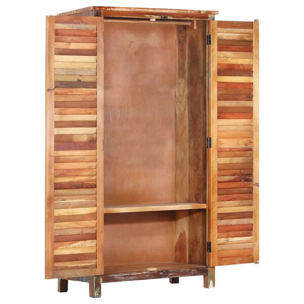 vidaXL Garde-robe 90x50x180 cm Bois de r&eacute;cup&eacute;ration massif