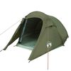 vidaXL Tente de camping tunnel 3 personnes vert olive imperm&eacute;able