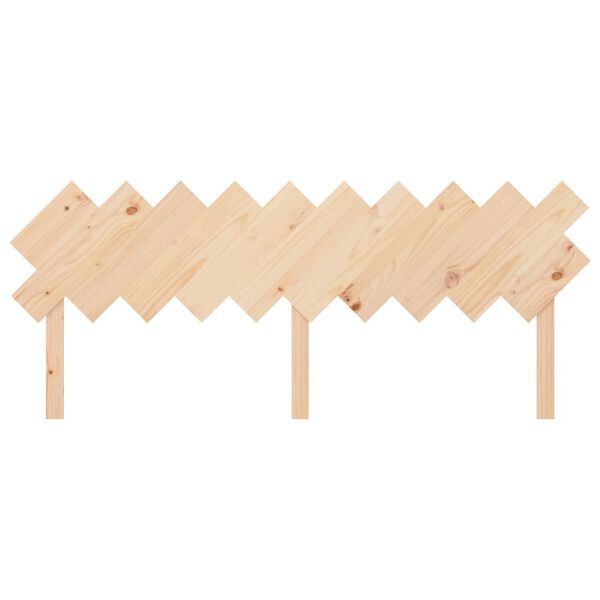 vidaXL T&ecirc;te de lit 196x3x80,5 cm Bois massif de pin