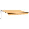vidaXL Auvent r&eacute;tractable Sable 500 &times; 300 cm Tissu et Aluminium