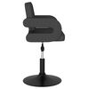 vidaXL Tabouret de bar Gris fonc&eacute; Tissu