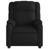vidaXL Fauteuil de massage inclinable électrique noir similicuir