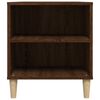 vidaXL Meuble TV Ch&ecirc;ne marron 102x44,5x50 cm Bois d'ing&eacute;nierie