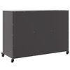 vidaXL Buffet noir 100,5x39x72 cm acier