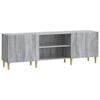 vidaXL Meuble TV Sonoma gris 150 x 31 x 50 cm Bois d'ing&eacute;nierie