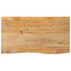 vidaXL Dessus de table &agrave; bord vivant 110x60x3,8cm bois massif manguier