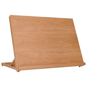 vidaXL Chevalet de table 65x48x7 cm bois de h&ecirc;tre massif