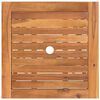vidaXL Ensemble &agrave; manger de jardin pliable 3 pcs Bois d'acacia solide
