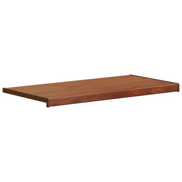vidaXL Appui de fen&ecirc;tre Bois Brun 60 x 40 x 4,5 cm PVC