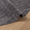 vidaXL Tapis de surface Rond Anthracite &Oslash; 200 CM Polyester