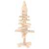 vidaXL Arbre de No&euml;l en bois KOTKA 60 cm Bois de pin massif Naturel