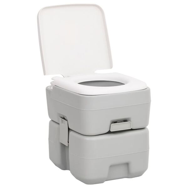 vidaXL Ensemble de toilette et r&eacute;servoir d'eau de camping portable
