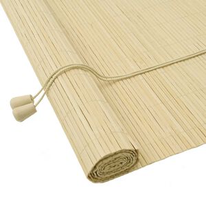 vidaXL Store enrouleur Naturel 50 x 220 cm Bambou