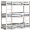 vidaXL Lit superpos&eacute; triple sans matelas 90x190 cm bois de pin massif