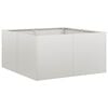 vidaXL Jardini&egrave;re 80x80x40 cm acier inoxydable