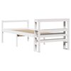 vidaXL Lit pour personne &acirc;g&eacute;e avec t&ecirc;te de lit sans matelas 75x190 cm