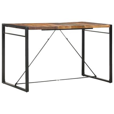 vidaXL Table de bar 180x90x110 cm Bois de récupération solide