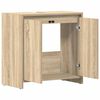 vidaXL Armoire de salle de bain Chêne sonoma Bois d'ingénierie