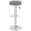 vidaXL Tabourets de bar lot de 2 taupe tissu