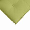 vidaXL Coussin de Dos Vert clair 80 x 19 x 50 cm tissu