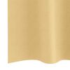 vidaXL Rideaux occultants avec anneaux 2 pcs Beige 225 x 140 cm