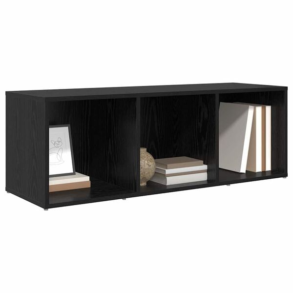 vidaXL Ensemble meuble TV Noir 72 x 35 x 37 cm Bois d'ing&eacute;nierie