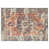 vidaXL Tapis ORIZ Orange 120 x 170 cm 100 % polyester