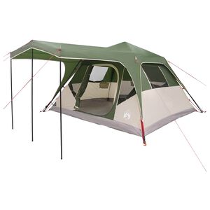 vidaXL Tente familiale Vert 305 x 275 x 190 cm Polyester et Acier