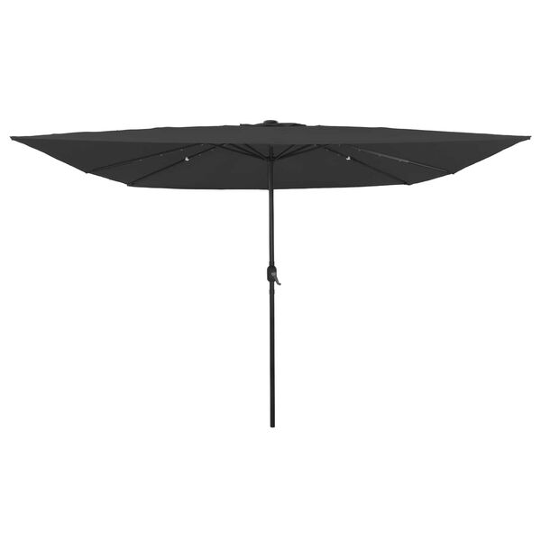 vidaXL Parasol de jardin Anthracite 295 x 295 x 245 cm