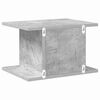 vidaXL Table de chevet Gris b&eacute;ton 40 x 30 x 25 cm Bois d'ing&eacute;nierie