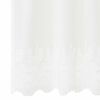 vidaXL Rideau en Dentelle Floral Blanc 140 x 500 cm Polyester