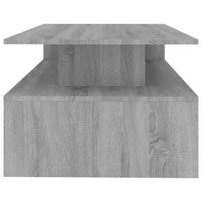 vidaXL Table basse Sonoma gris 90x60x42,5 cm Bois d'ingénierie