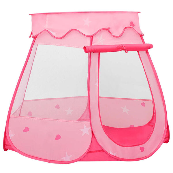 vidaXL Tente de jeu pour enfants Rose 102x102x82 cm