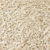 vidaXL Tapis shaggy &agrave; poils hauts Beige 200x290 cm 50 mm