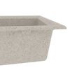 vidaXL Évier de cuisine Beige 79 x 50 x 31 cm Granite