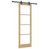 vidaXL Porte coulissante Naturel 78 x 232 cm