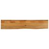 vidaXL Dessus de table &agrave; bord vivant 140x40x2,5cm bois massif manguier