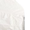 vidaXL Belv&eacute;d&egrave;re avec toit blanc 4,46x4,08x3,22 m poly&eacute;thyl&egrave;ne