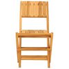 vidaXL Chaises de jardin pliantes lot de 8 47x62x90cm bois massif teck