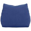 vidaXL Coussin de Dos Bleu police 60 x 20 x 50 cm