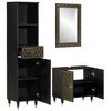 vidaXL Ensemble de meubles de salle de bain 3 pcs bois manguier massif